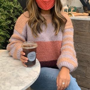 Lovestitch stripped sweater